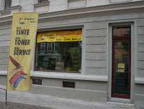 Blick auf das Gesch&auml;ft